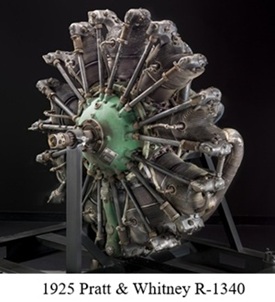 1925 Pratt-Whitney R-1340